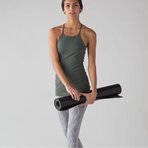Lululemon Sun Setter Tank Dark Forest